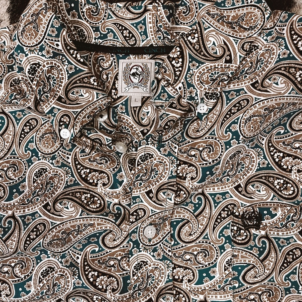 Cinch Long Sleeve Button Down